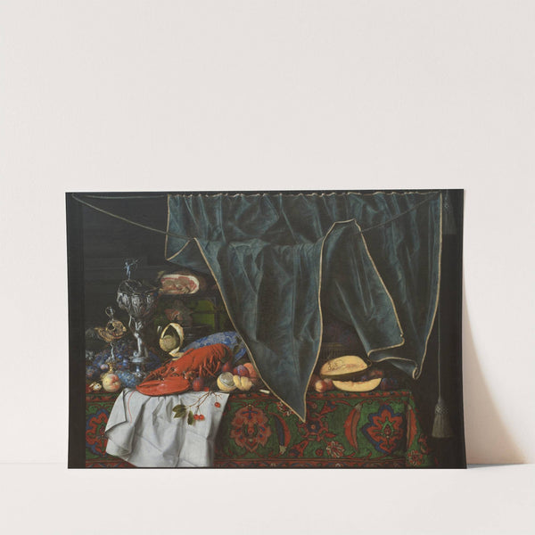 Trompe L'oeil With Breakfast Piece And Goblets by Cornelius Norbertus Gijsbrechts