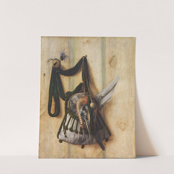 Trompe L'oeil With Falconer's Bag And Other Equipment For Falconry by Cornelius Norbertus Gijsbrechts