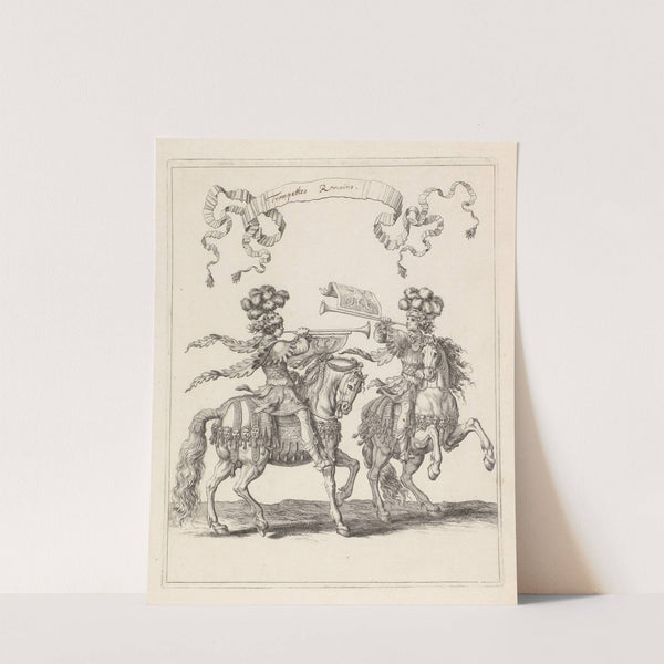 Trompettes romains (1670) by François Chauveau