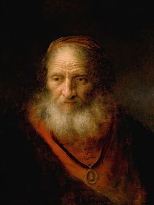‘tronie’ of An Old Man, Possibly a Jewish Scholar