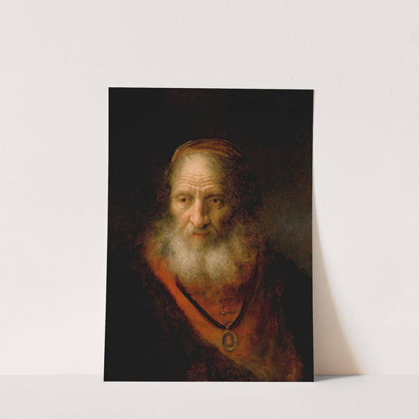 'tronie' of An Old Man, Possibly a Jewish Scholar by Govert Flinck