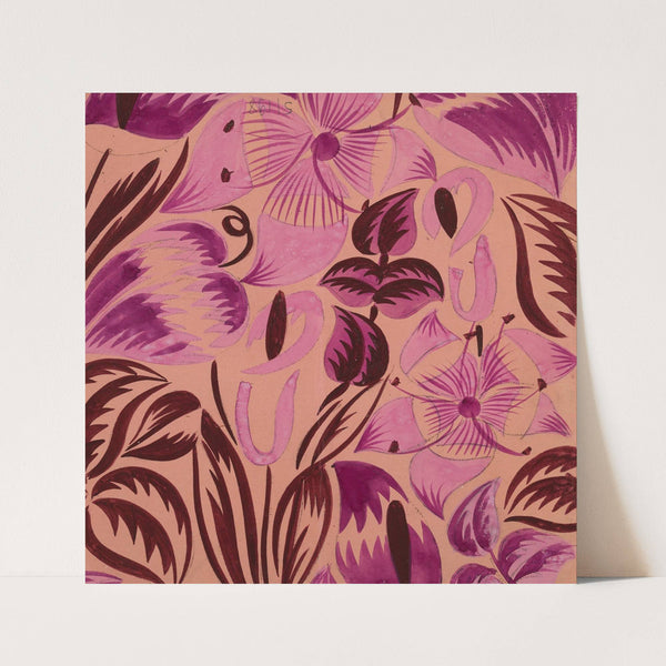 Tropical Flowers by Anonymous
