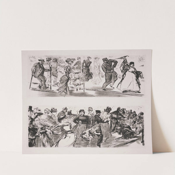 Trottoir roulant (1900) by Charles Paul Renouard