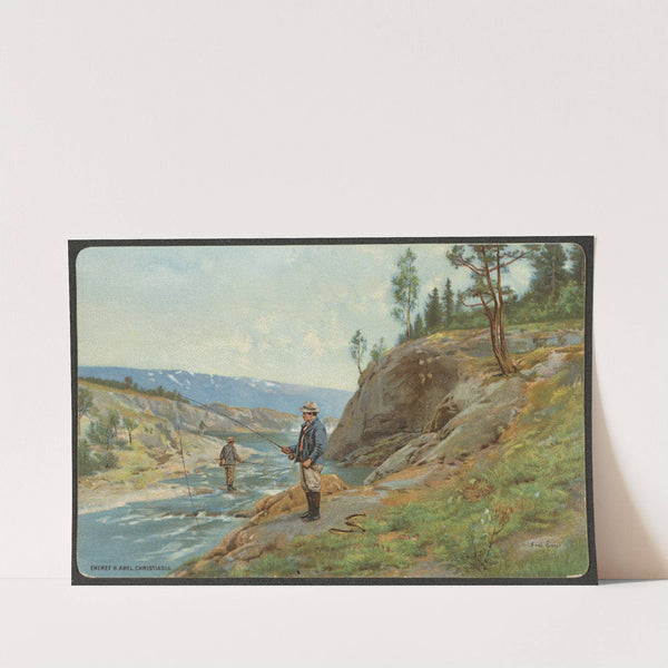 Trout fishing by Axel Hjalmar Ender