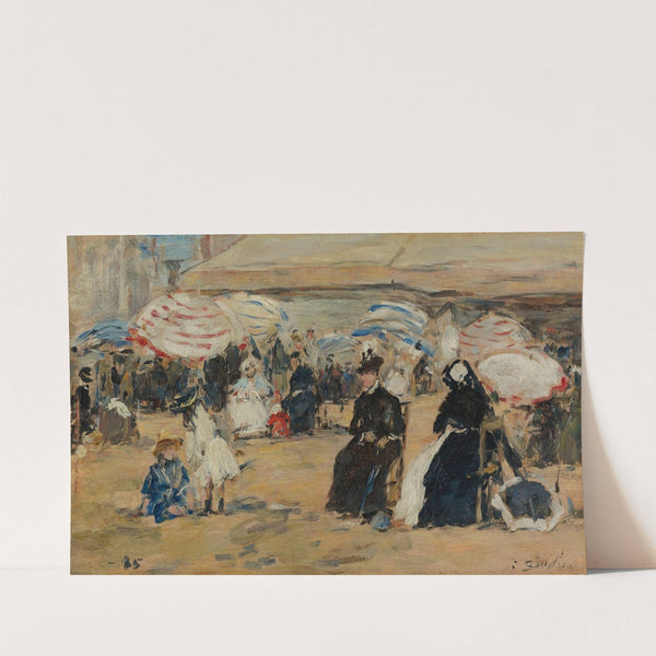 Trouville, La Nourrice (1885) by Eugène Boudin
