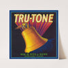 Tru-Tone Produce Label (1930-1950)