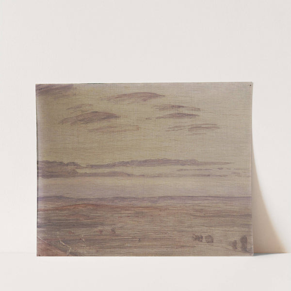 Trübe Landschaft bei Eggenburg by Walther Gamerith