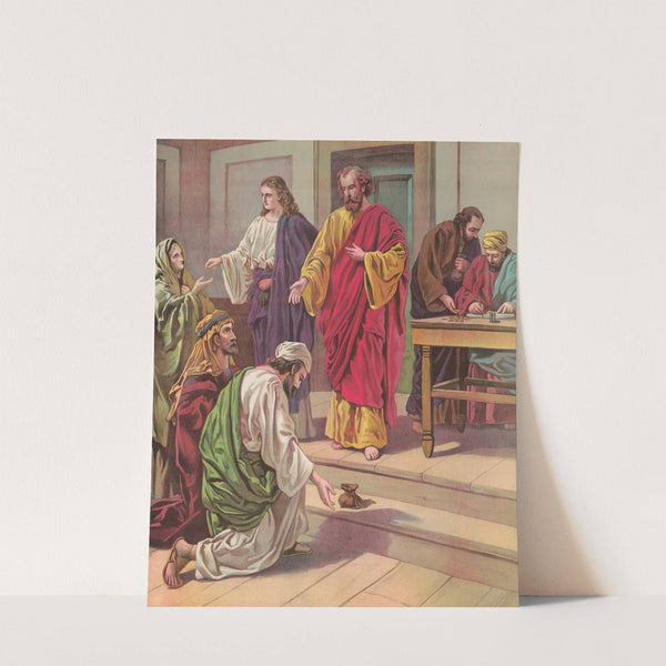 True and false giving by Providence Lith. Co