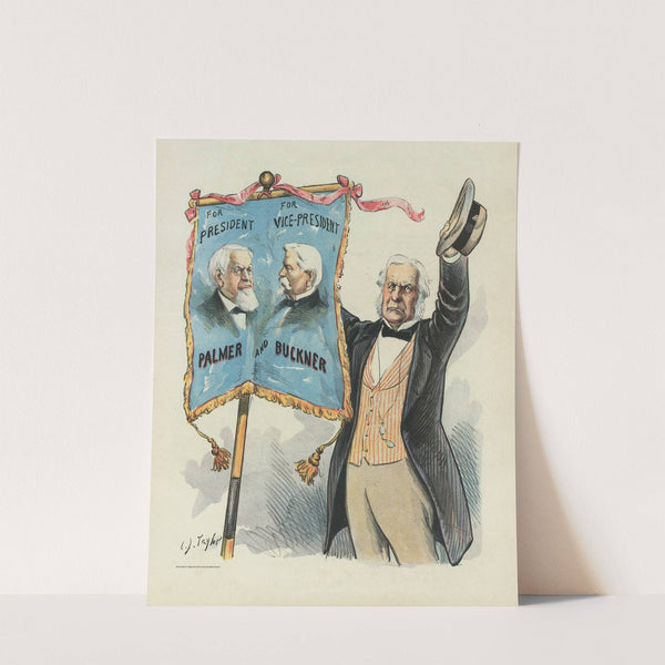 True democracy is safe! (1896) by Charles Jay Taylor