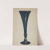 Trumpet Glass Vase by Ella Josephine Sterling