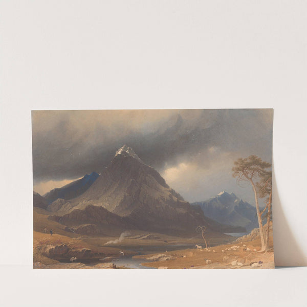 Tryfan, Carnarvonshire by George Fennell Robson