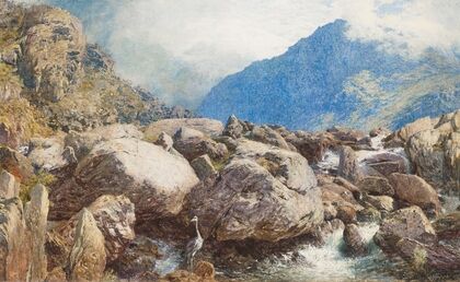 Tryfan Orwen falls, Wales — size preview
