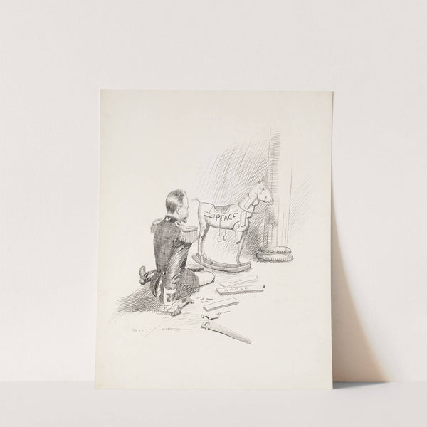 Trying to fix up his pet hobby by Homer Davenport