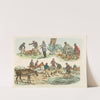 Trying to get animal from its burrow (1817-1818) by Henry Thomas Alken