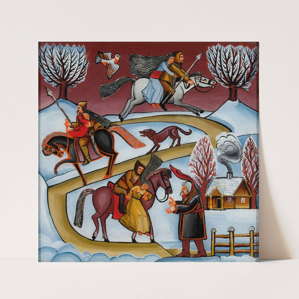 Trzech Budrysów by Helena Schrammówna