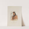 TSHU-GU-GA; A Celebrated Chief half Winnebago and half French (1835) by James Otto Lewis