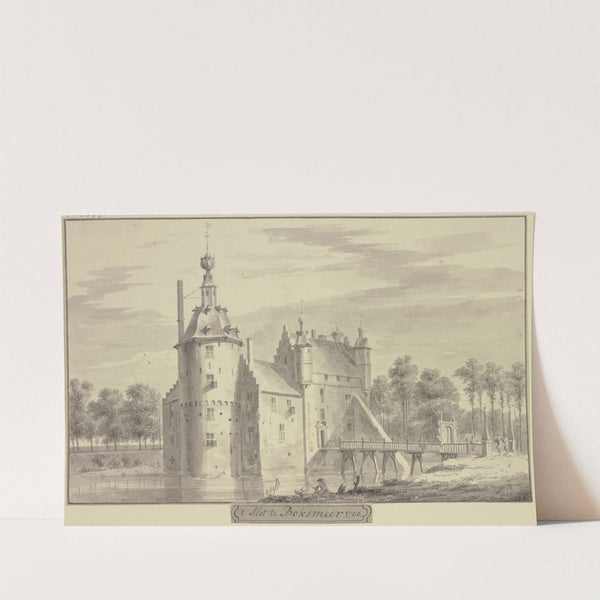 t'Slot te Boksmeer by Abraham de Haen the Younger