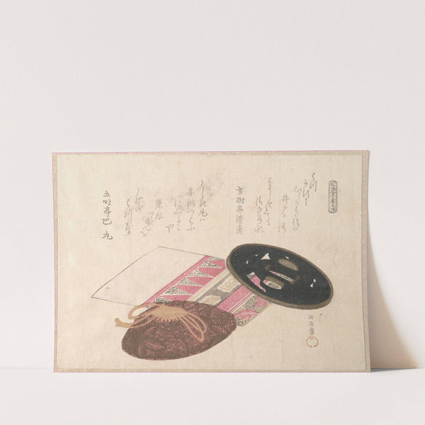 Tsuba (Sword Guard) and Bags by Kubo Shunman