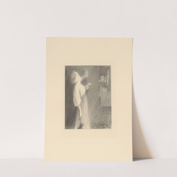 Tu m’apparus (1897) by Théophile Alexandre Steinlen