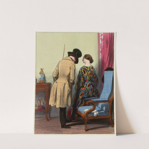 Tu n’as plus le sou by Paul Gavarni