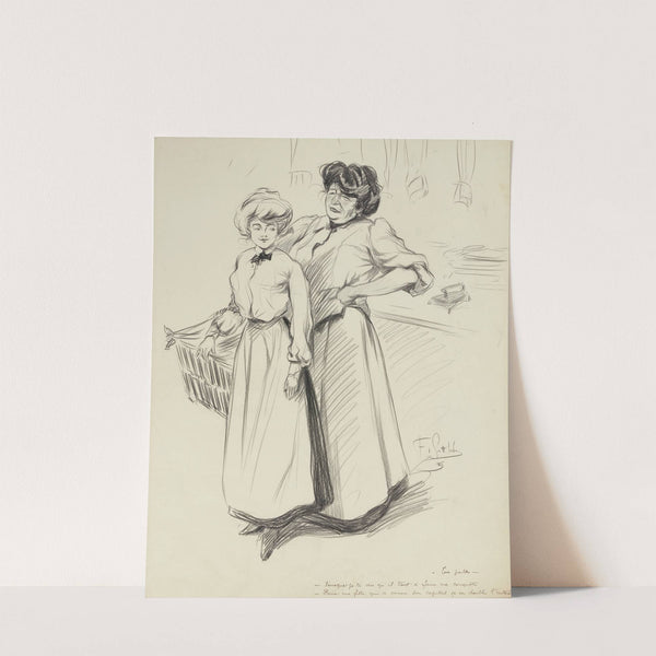 Tu parles (1909) by Fernand Louis Gottlob