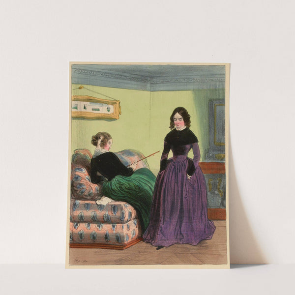 Tu seras marraine by Paul Gavarni