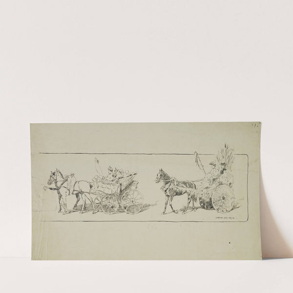 Tub parade, Lenox (1894) by Kenyon Cox