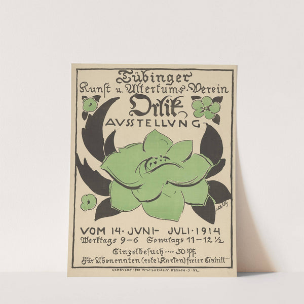 Tübinger Kunst und Altertumsverein Orlik Ausstellung (1914) by Emil Orlik