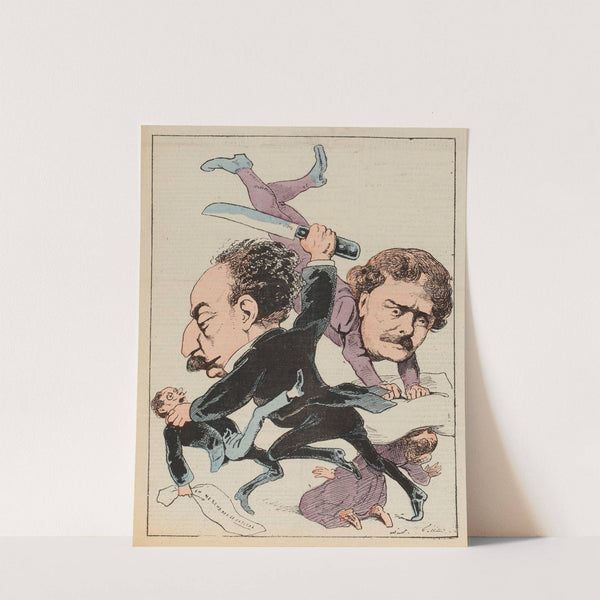 Tue-le Tue-la Tue-les (1875) by André Gill