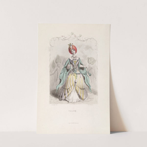 Tulipe by J. J. Grandville