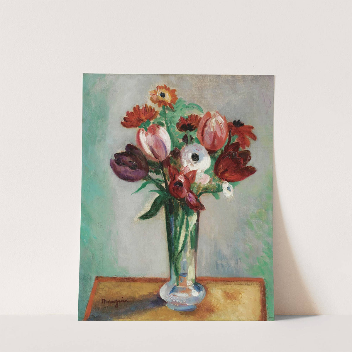 Tulipes Et Renoncules by Henri Manguin