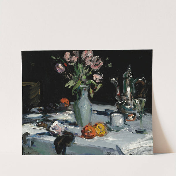 Tulips and a Coffee Pot by Samuel John Peploe