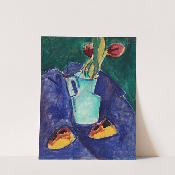 Tulips in a Green Vase (c. 1910–1912) by Alfred Henry Maurer