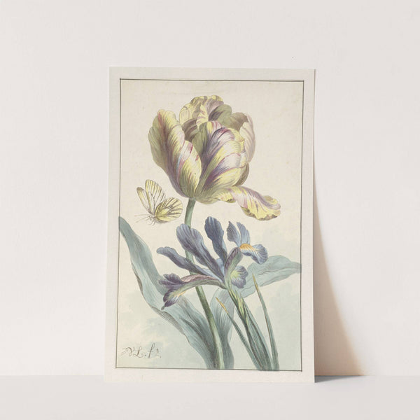 Tulp en iris by Willem van Leen