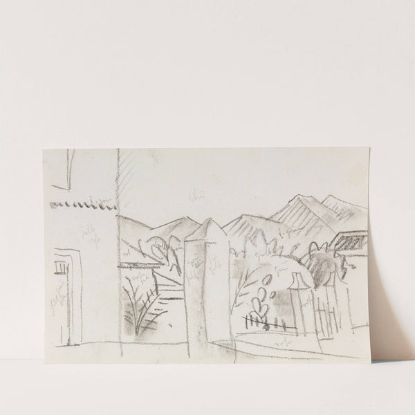 Tunisian View (1914) by August Macke