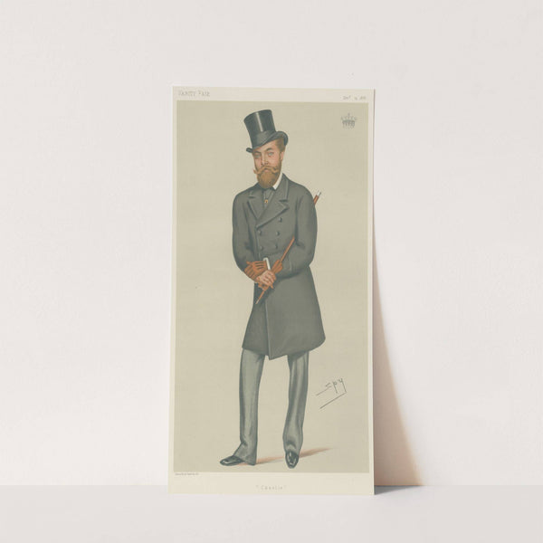 Turf Devotees; ‘Charlie’, The Earl of Dunmore, December 14, 1878 (1878) by Leslie Matthew Ward