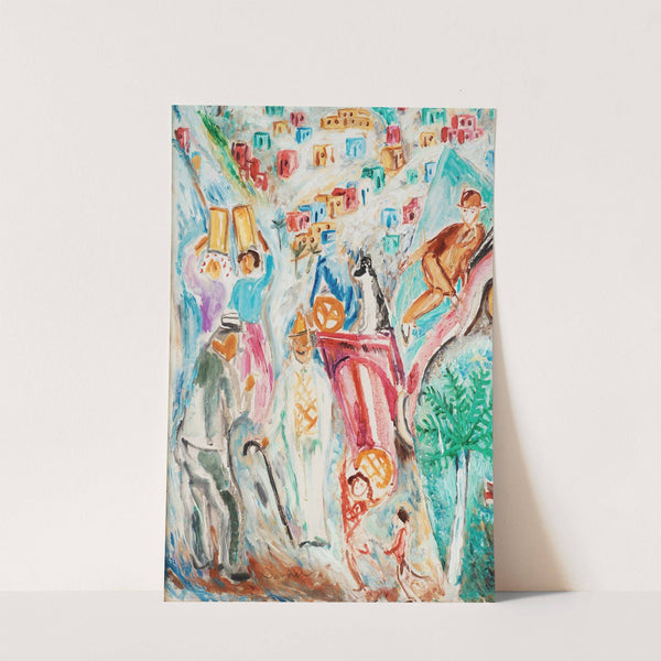 Turisten på Teneriffa by Nils Dardel