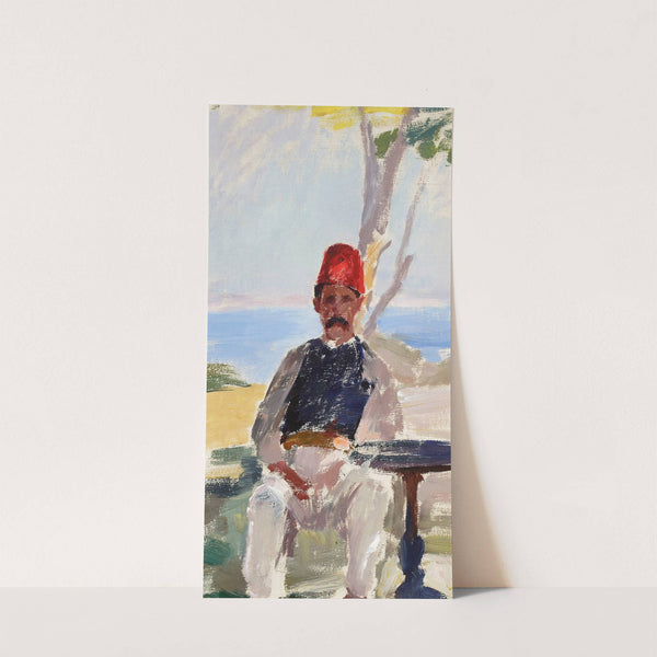 Turk. From the journey to Constantinople (1893) by Jan Ciągliński