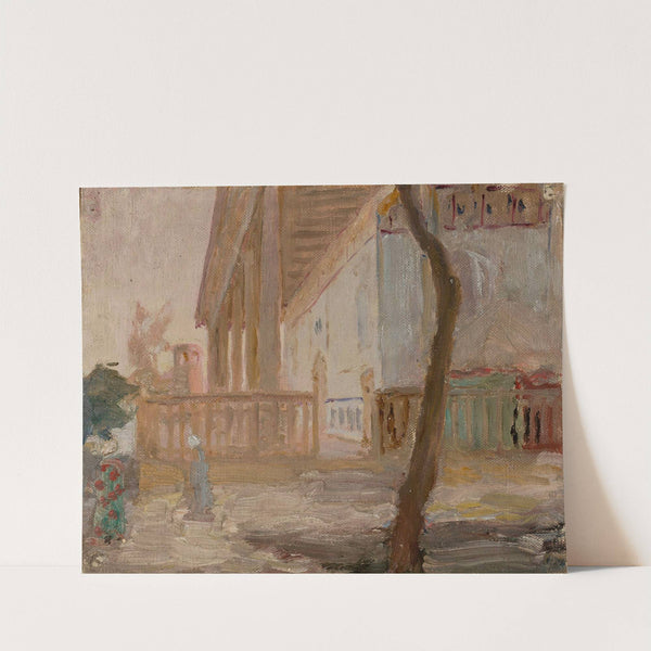 Turkestan – mosque fence. From the journey to Turkestan by Jan Ciągliński