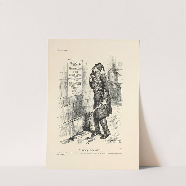 Turkey Limited by Sir John Tenniel