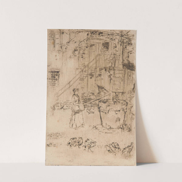 Turkeys (1879-1880) by James Abbott McNeill Whistler