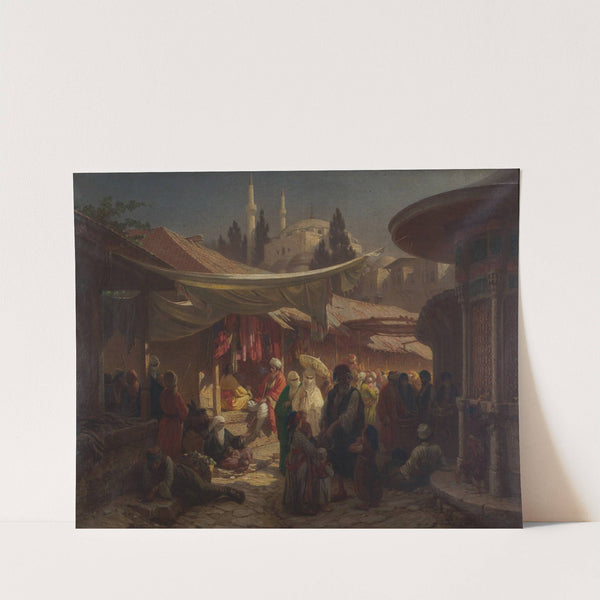 Türkischer Bazar (1862-1868) by Alois Schönn
