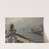 Turkish Boatman in the Constantinople Harbour (1886) by Anders Zorn