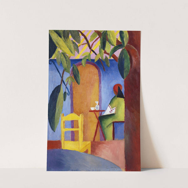 Turkish Café (1914) by August Macke