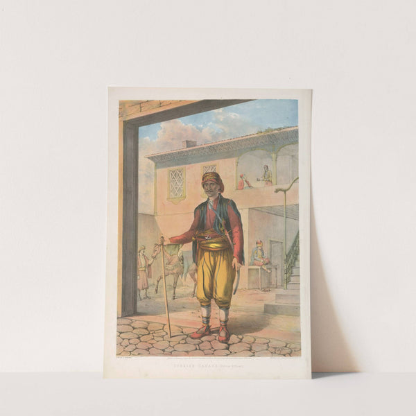 Turkish Cavass (Police Officer) (1862) by Henry John Van-Lennep