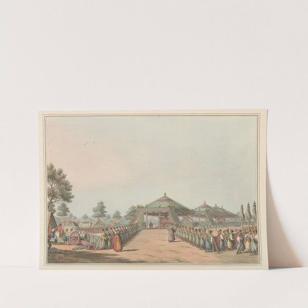 Turkish Encampment by Luigi Mayer