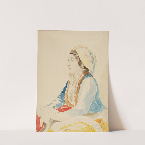 Turkish Girl of Constantinople by Miner Kilbourne Kellogg