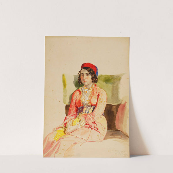Turkish Girl of Constantinople by Miner Kilbourne Kellogg