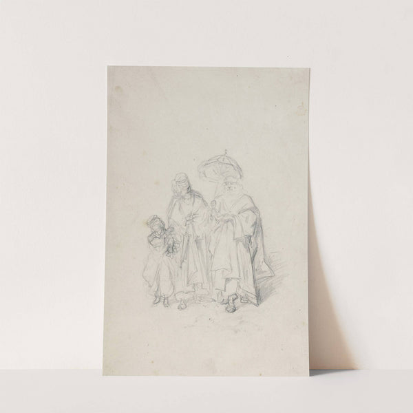 Turkish women on a walk (1878) by Stanisław Chlebowski