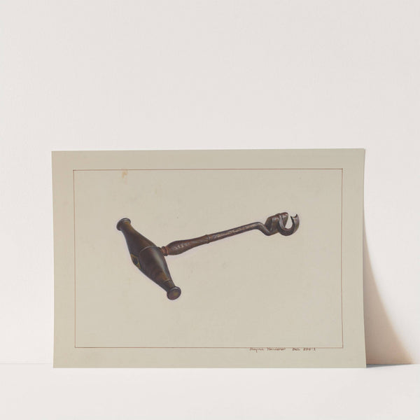 Turn Key Tooth Extractor by Regina Henderer